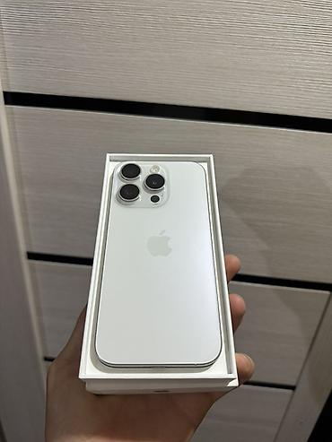 sony alpha 3: IPhone 15 Pro, Б/у, 256 ГБ, White Titanium, Коробка, 89 % — 5