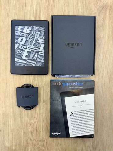 elektron samakat qiymeti: Amazon Kindle Paperwhite 7th generation . Qutusu var.Alınan gündən