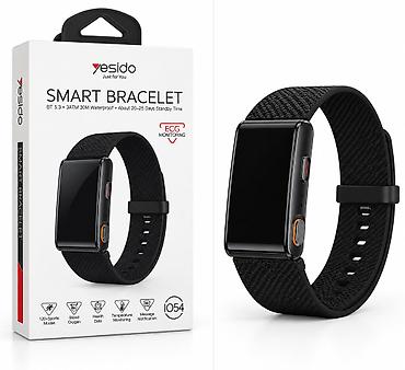 qol alti ped: Yesido Smart Bracelet – ağıllı biləkliq - Bluetooth 5.3 bağlantısı - — 1