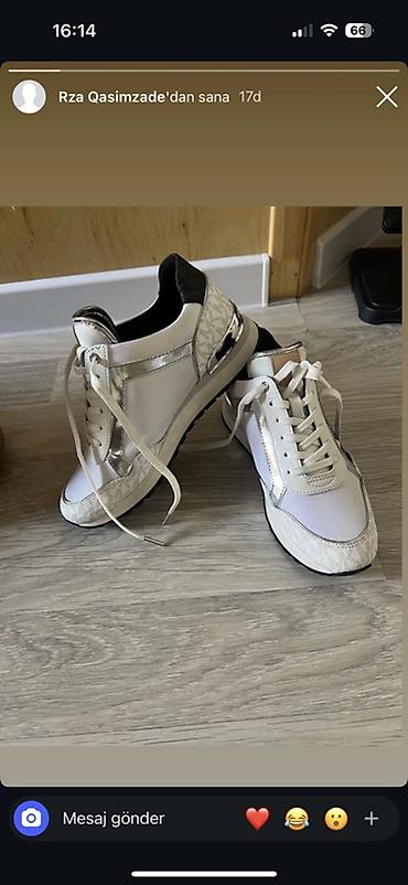 Krasofkalar və idman ayaqqabıları: 1 defe geyılıb yenıden seçilmir Michael Kors kişi krossovkaları - — 2