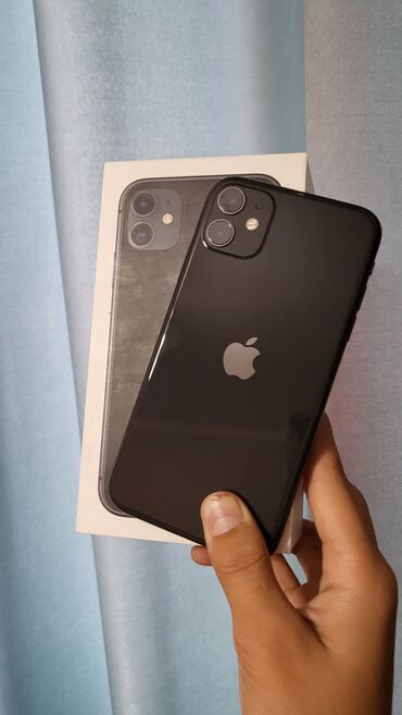 цена айфон 7: IPhone 11, Колдонулган, 128 ГБ, Кара, Куту, 80 %