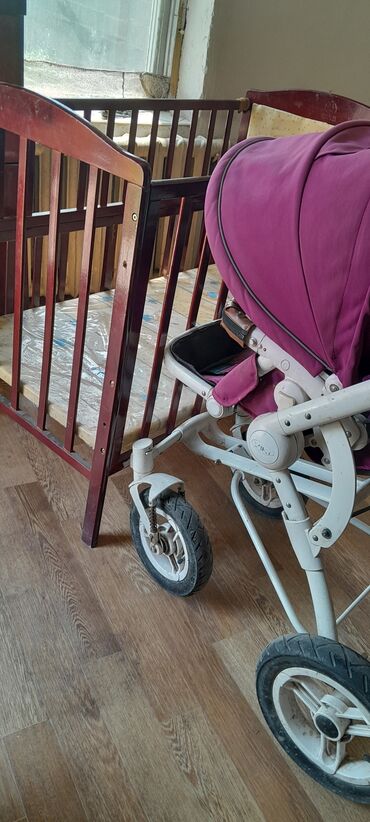 cybex бу: Коляска, цвет - Фиолетовый, Б/у