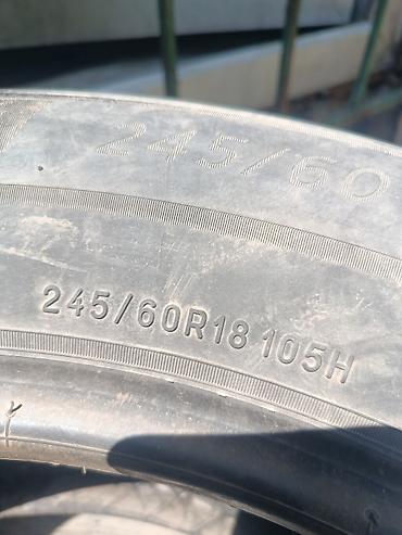 245: Шины 245 / 60 / R 18, Всесезонная, Б/у, 1 шт, Внедорожные (АТ/МТ), США, Michelin — 1