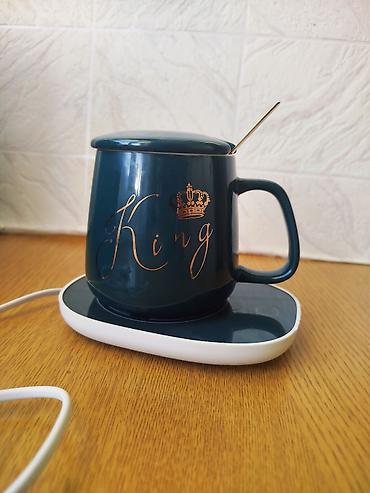 ofis ləvazimatı: Böyük kompaniya !!hədiyyəlik ✨Elektrikli fincan isitmə dəsti – “King” — 2