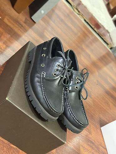 Туфли: Мужские туфли, 40, Timberland, Б/у, цвет - Коричневый, Самовывоз — 5