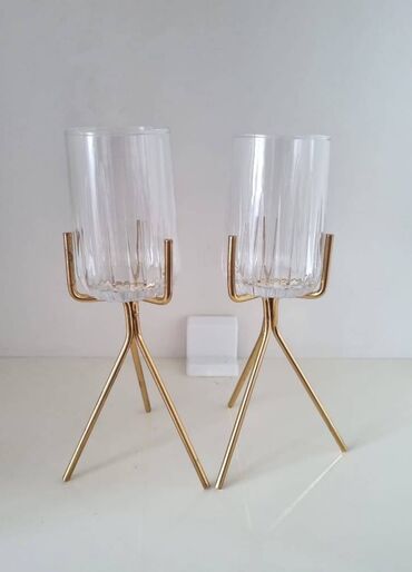 беспроводные светильники на кухню: 2ədəd-20azn.Gözəl görnüşlü,müasi dəbli şüşə və metaldan Şamdan dəsti