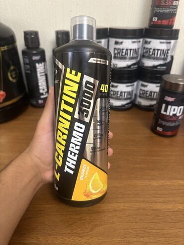 Маски, очки: L-Carnitine 3000 Apelsin 🟢Faydaları : ✅ Yağ yandırma prosesini