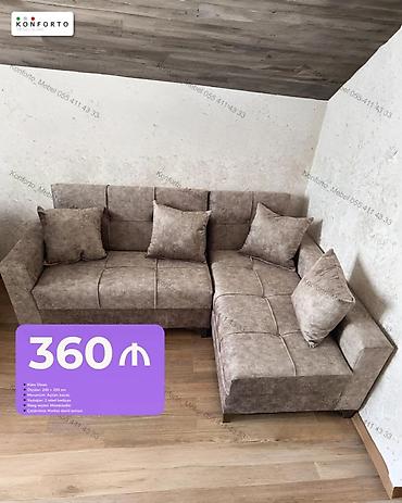 Künc divan - Ölçülər: 200 × 200 sm - Mexanizm: açılıb-bağlanır lalafo.az -da Künc divan - Ölçülər: 200 × 200 sm - Mexanizm: açılıb-bağlanır