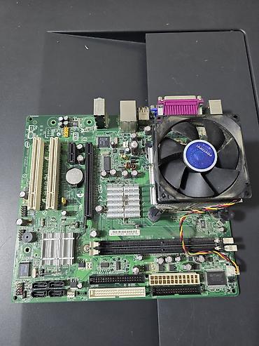 intel: Məhsul: Əsas (anakart) platlar toplusu – 4 ədəd, prosessor — 6