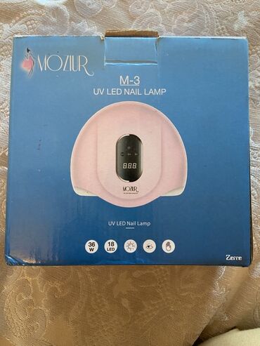 Düzləşdiricilər və ütüfenlər: MOZUR M-3 UV LED Nail Lamp Yeni — Dirnaq qurudan aparat, istifadə
