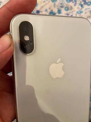 Apple iPhone: IPhone X, Б/у, 256 ГБ, Серебристый, Чехол, 100 % — 9