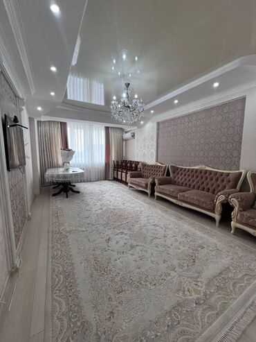 сдаю квартиру в бишкеке недорого без посредников 2023: 3 комнаты, Агентство недвижимости, С мебелью полностью