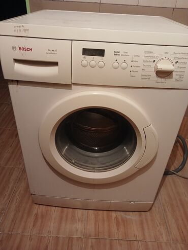 qab yuma: Məişət texnikası paketi 1) Paltaryuyan maşın – Bosch Maxx 6