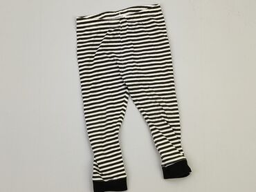 czarne legginsy dziecięce: Leggings, 12-18 months, condition - Good