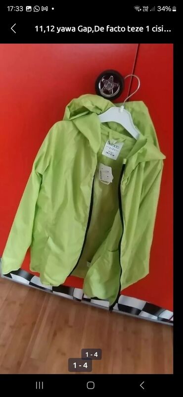 Kurtkalar: Kurtka, Uniseks, 10 - 12 yaş, Benetton — 3