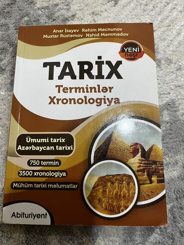 Kitablar, jurnallar, CD, DVD: Anar İsayev Tarix ( Ümumi və Azərbaycan) Terminlər Xronologiyalar