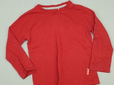 sukienka czerwona welurowa: Блузка, 5.10.15, 4-5 р., 104-110 см, стан - Хороший