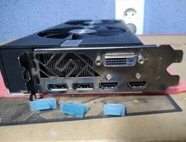 Видеокарты: Видеокарта, Б/у, AMD, Radeon RX, 8 ГБ, Для ПК
