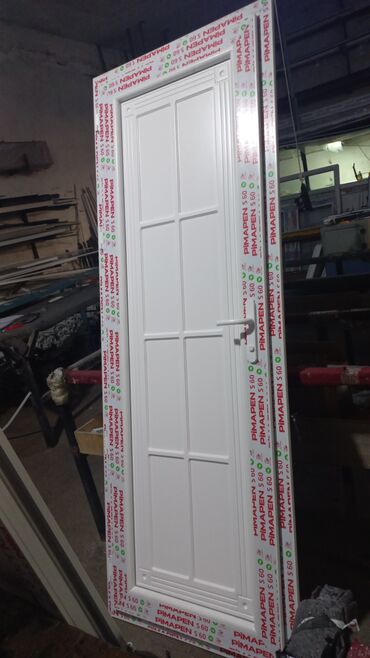 Plastik qapılar: Yeni Plastik qapı Zamok ilə, Zəmanətli, Pulsuz quraşdırma, Ödənişli çatdırılma, Rayonlara çatdırılma — 5