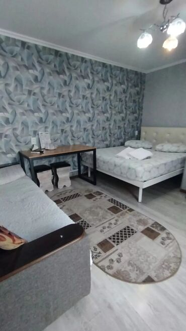 долгосрочная аренда квартира бишкек аламедин: 1 комната, Душевая кабина, Постельное белье, Кондиционер