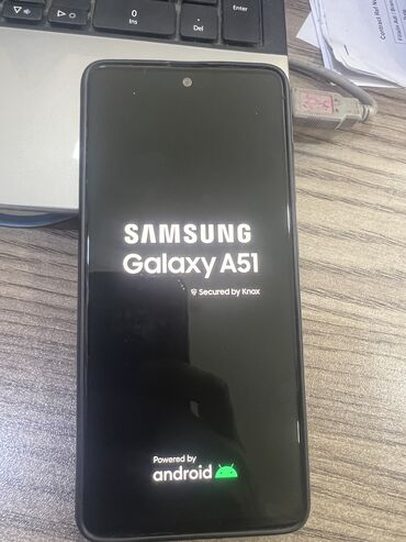 samsung c130: Samsung A51, rəng - Qara, Sensor, Barmaq izi, İki sim kartlı