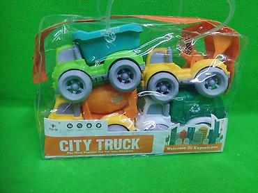 Игрушки: Набор игрушечных машинок City Truck - Тематика: городская спецтехника — 1