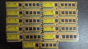 Комплектующие для ПК: Оперативная память (RAM) для ПК, Б/у, 4 ГБ, DDR3, 1600 МГц — 4