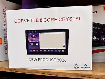 launch crp: CORVETTE 8 CORE CRYSTAL — мультимедийная автомобильная система нового — 1