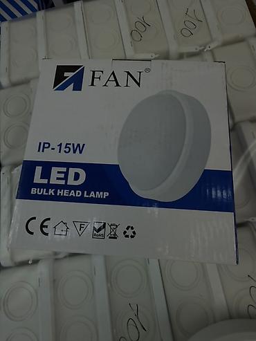 Освещение: Светодиодный накладной светильник FAN IP-15W (Bulkhead Lamp) - — 1
