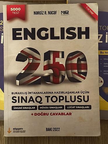 Kitablar və jurnallar: Məhsul: İngilis dili üzrə imtahan hazırlığı üçün kitablar toplusu — 3