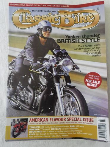 Knjige i stripovi: Časopis Classic Bike 5 kom. cena za kom na lalafo.rs — 16 Knjige i stripovi: Časopis Classic Bike 5 kom. cena za kom — 16