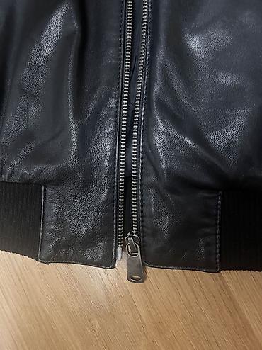мужская куртка: Мужская кожаная куртка Korkmaz Collection, размер 54 (XL), натуральная — 8