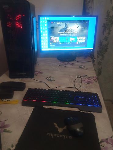 Masaüstü kompüterlər və iş stansiyaları: Gaming masaüstü kompüter seti I3 9CU NESIL 16RAM 500M2 SSD 1650 VEQA 4 — 6