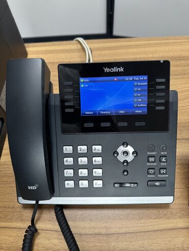 fax telefon: Telefon, Yealink Sip-T46S İp telefon və mini ats. Originaldır. 1 ay
