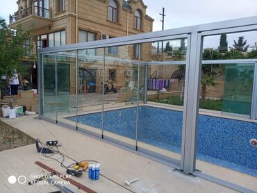 Balkonlar: 🔹 Kitab (qatlanan) Cam Balkon 🔹 Sürgülü Cam Balkon Sistemləri 🔹 Otaq — 3