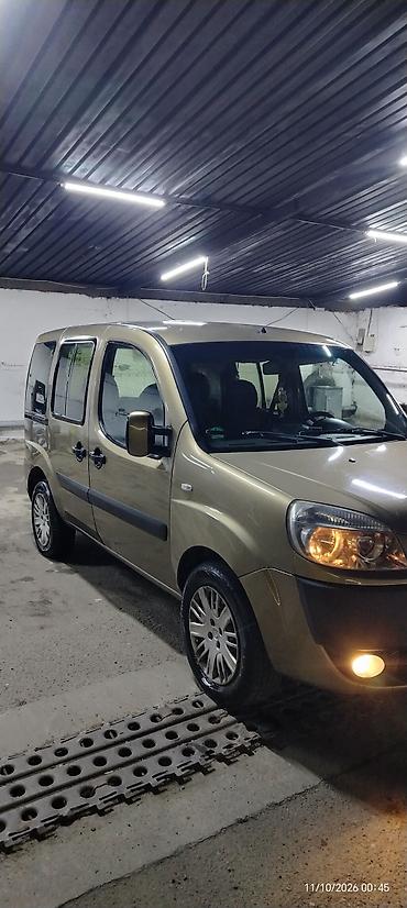 accent duman: Fiat Doblo minik/kommersiya tipli universal mikrovan Xüsusiyyətlər: - — 2