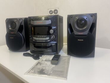 усилитель аудио: Музыкальный центр Panasonic (линейка SA‑AK/SC‑AK) с колонками