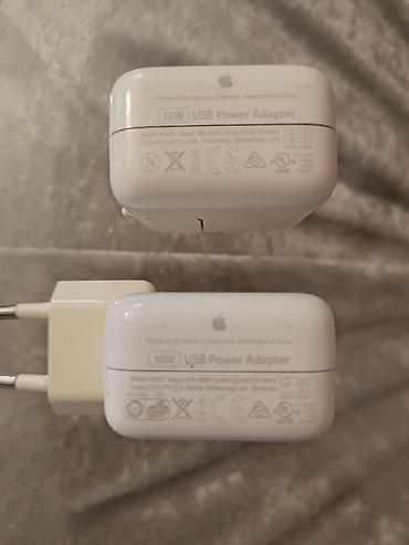 iphone hdmi kabel: Apple USB Power Adapter-lər – 2 ədəd -1) 12W USB Power Adapter - — 4