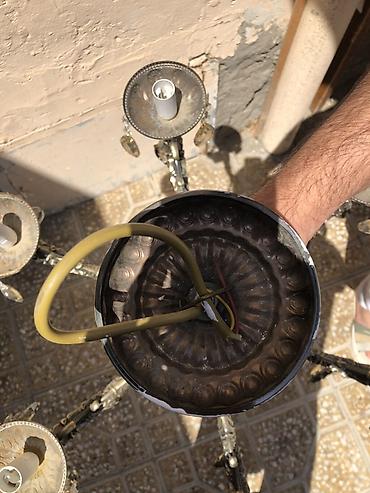 lustur alti fiqurlar: Çılçıraq, 6 lampa, Metal — 2