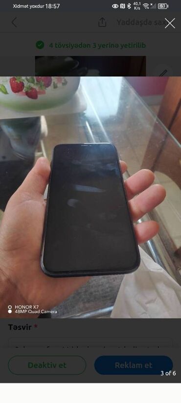 iphone 11 barter var: IPhone 11, 64 GB, Matte Silver, Face ID