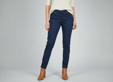 calzedonia rajstopy bawełniane: Jeansy damskie, rozmiar S