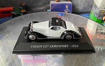 Avtomobil modelləri: Коллекционная модель Voisin C27 Aerosport white 1934 EDICOLA ALTAYA — 16