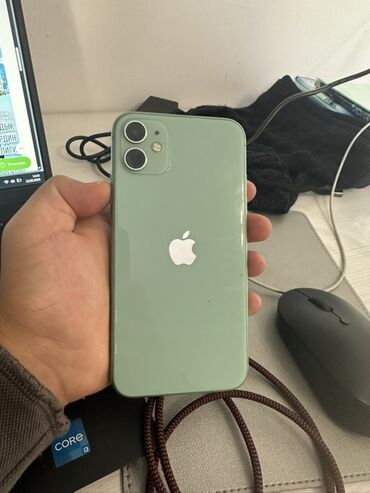 мобильные телефоны айфон 11: IPhone 11, Зеленый, 66 %