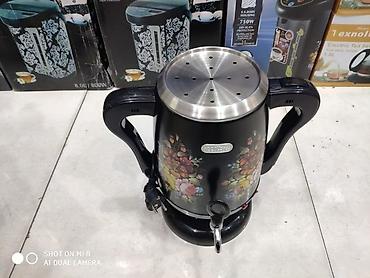 Samovarlar: Elektrik samovar Vegastar 4litr su 800 ml cay tutumlu 1850 watt — 7