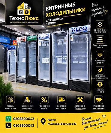 большой ящик: Витринные холодильники для бизнеса и дома Предлагаются вертикальные — 1