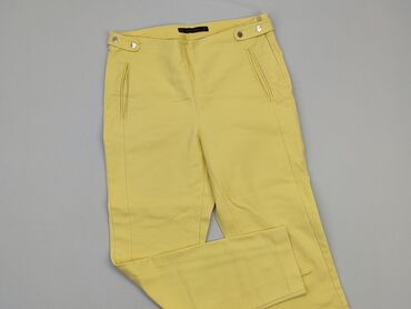 bluzki damskie żółte: Spodnie materiałowe, Zara, M, stan - Dobry
