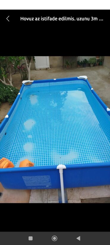 Əlcəklər: İşlənmiş Karkas Hovuz Intex, 2.1 - 3 m, 4001 - 4500 l