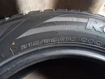 60: Шины 215 / 60 / R 16, Зима, Б/у, Комплект, Легковые, Корея, Roadstone — 2