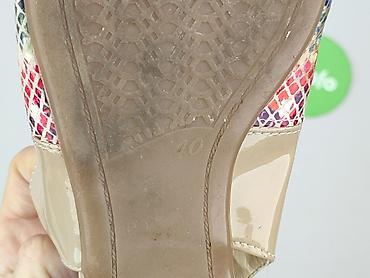 mcqueen klapki: Sandały damskie, rozmiar 40 — 4
