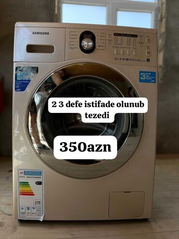 Soyuducular: Paltaryuyan maşın Samsung, 6 kq, İşlənmiş, Avtomat, Qurutmasız, Kredit yoxdur